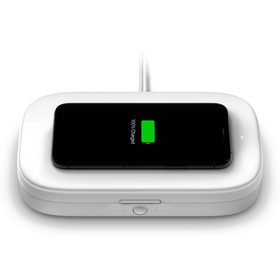UV Sanitizer + Wireless Charger, White, hi-res